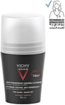 Vichy Homme Deodorant 72Hr Extreme Control Anti-Perspirant Roll-On 50mL