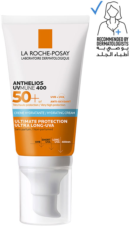 

Anthelios UVMune 400 Moisturizing Sunscreen SPF50+ 50mL