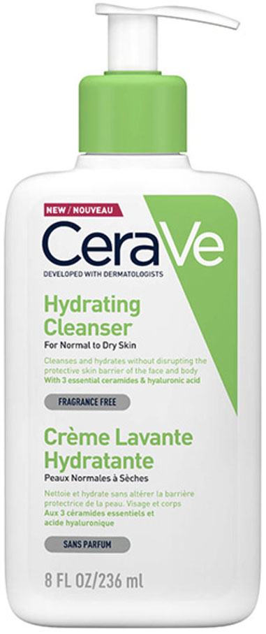 

Hydrating Cleanser for Normal to Dry Skin with Hyaluronic Acid 236mL