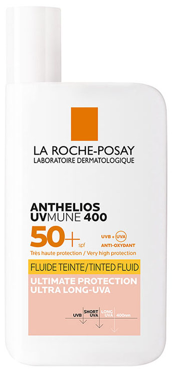 

Anthelios UVMune 400 Invisible Tinted Sunscreen SPF50+ 50mL