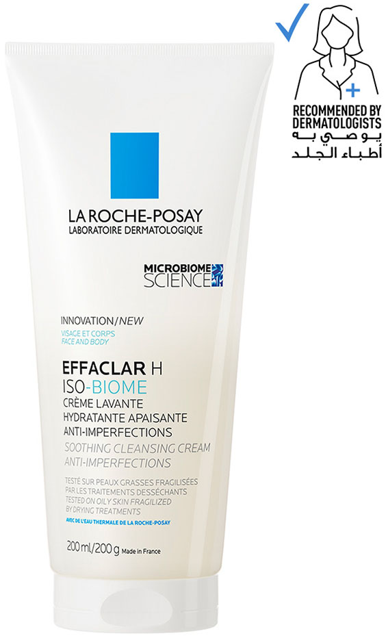 

Effaclar H Isobiome Hydrating Cleansing Cream for Oily and Acne-Prone Skin 200mL