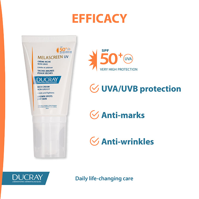 

Melascreen UV Rich Cream SPF 50+ 40mL