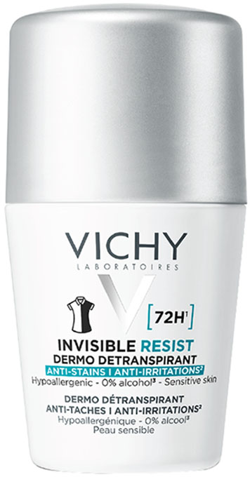 

Vichy 72Hr Invisible Resist Anti-Stain Deodorant for Women 50mL