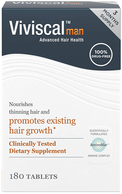 

Men Hair Growth Supplements 180 Tabs