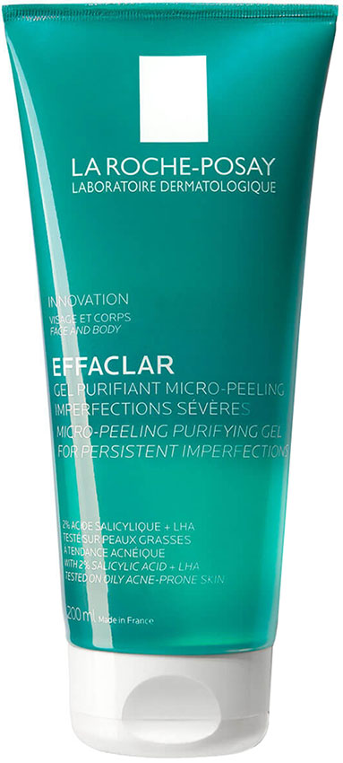 

Effaclar Micro-Peeling Cleansing Gel with Salicylic Acid for Oily Skin 200mL