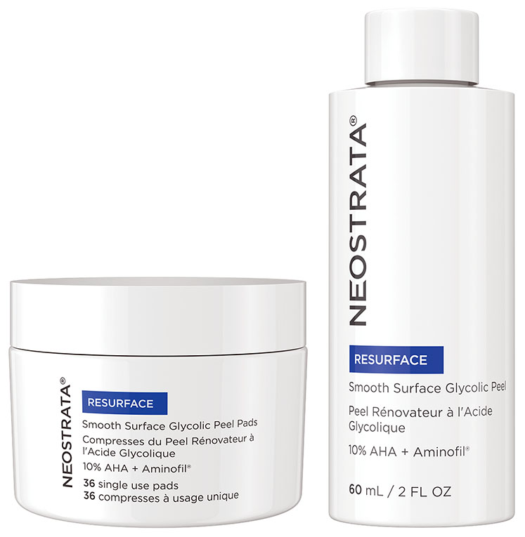 

Resurface Smooth Surface Glycolic Peel - 36 Pads + Peel Solution 60mL