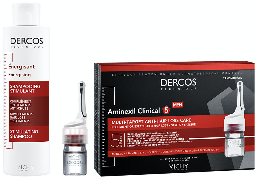 

Vichy Dercos Men Hair Loss Routine