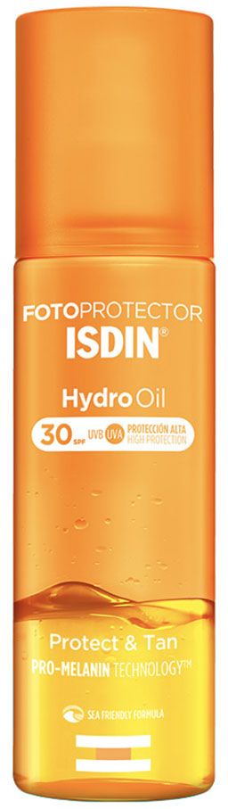 isdin hydro oil protect and tan